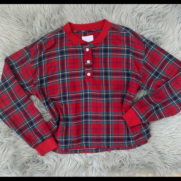 Abercrombie & Fitch Cozy Henley Lounge Sleepwear - Picture 2 of 6